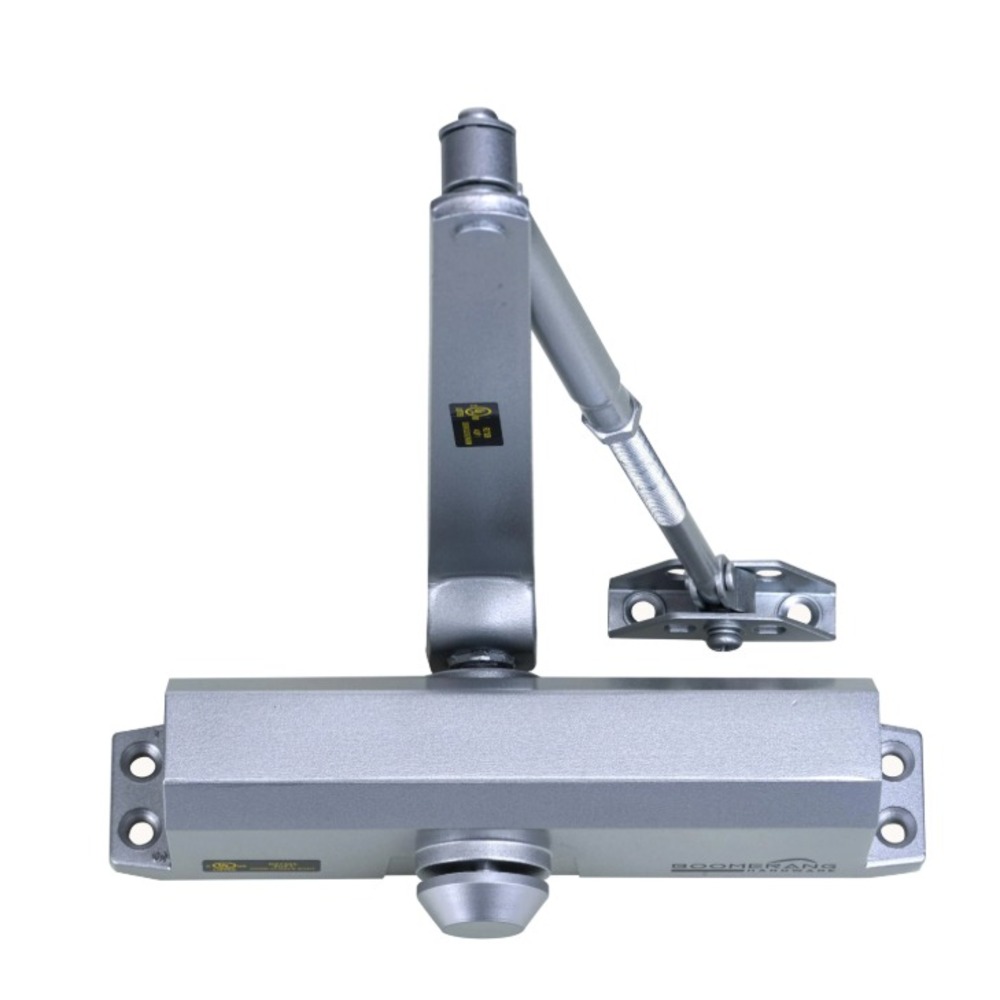 Boomerang hardware D703 Aluminum Finish commercial grade Medium door closer. NEW